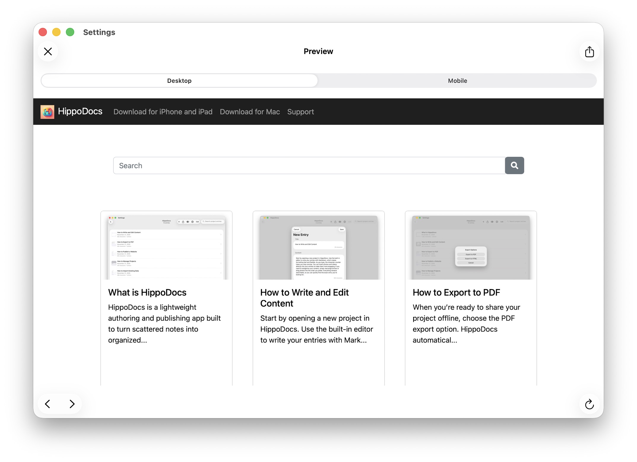 How to Publish a Website