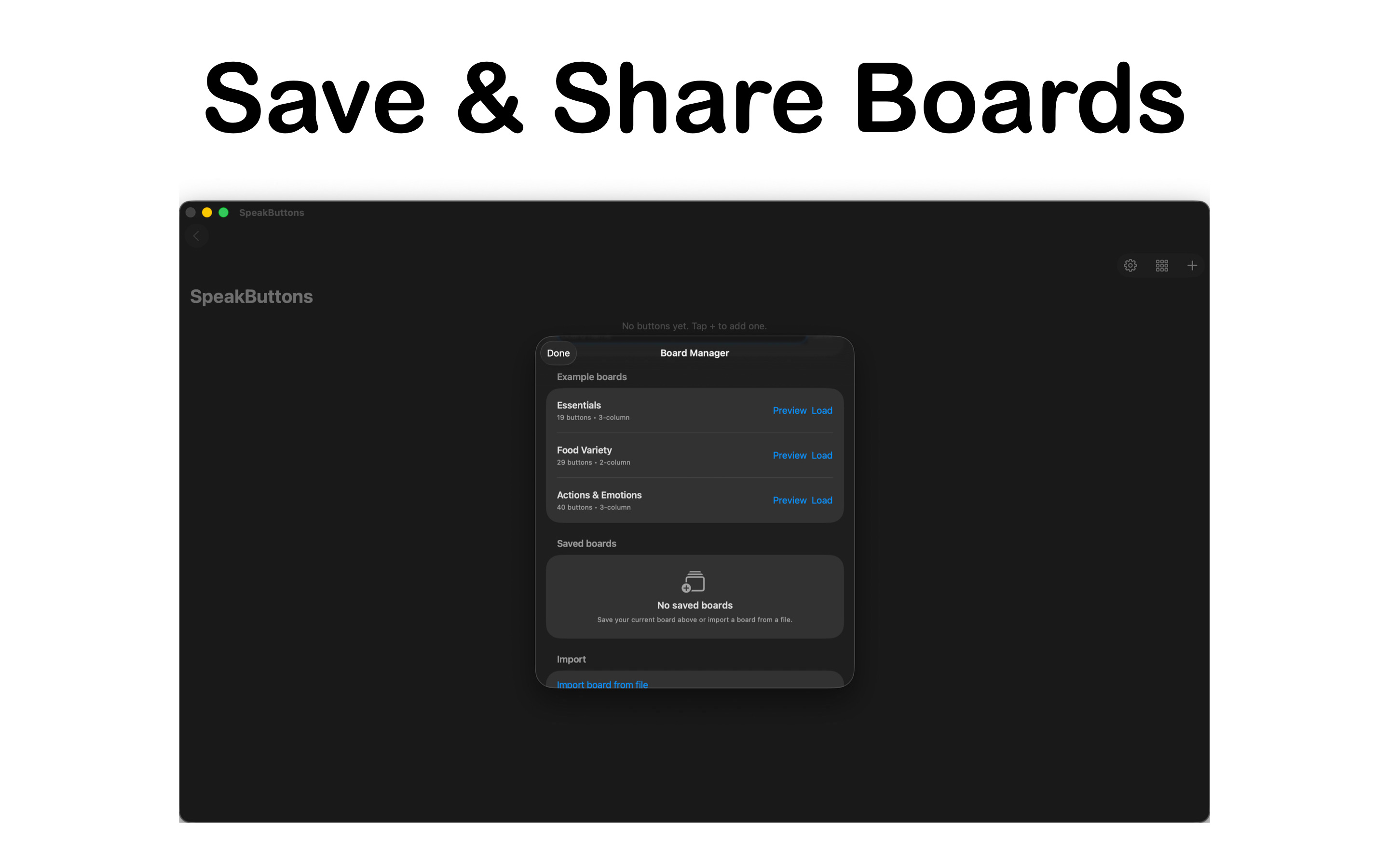 Board File Formats by Platform